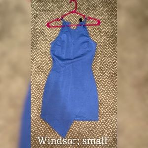 Size small baby blue Windsor dress